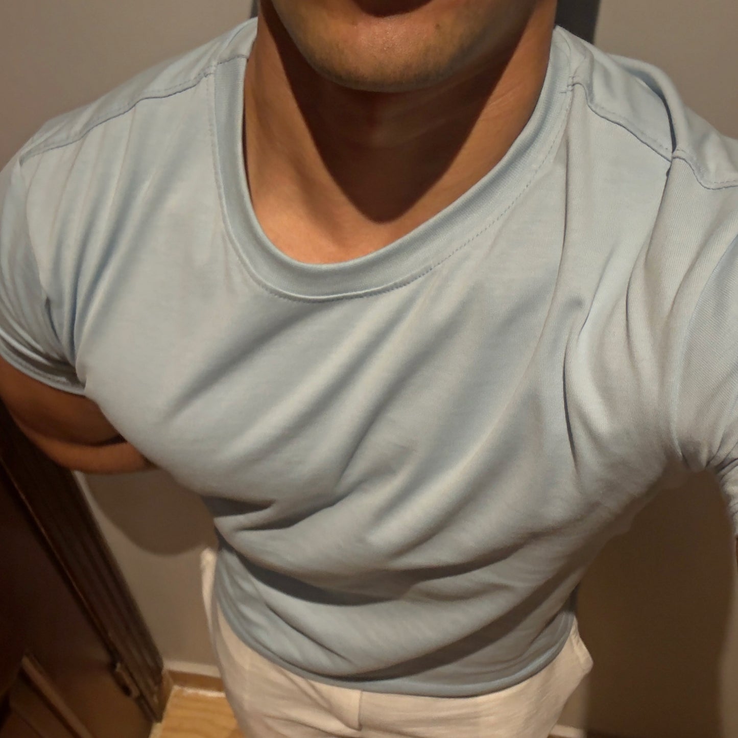 Baby blue Tee