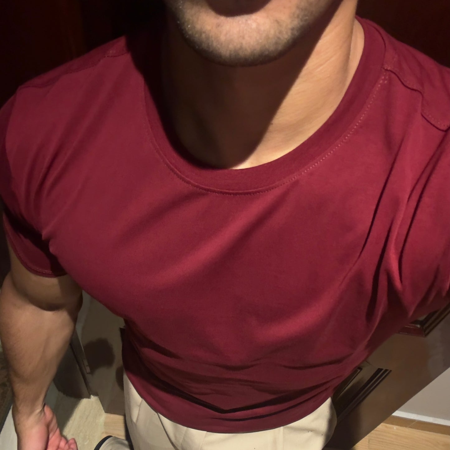 Burgundy Tee