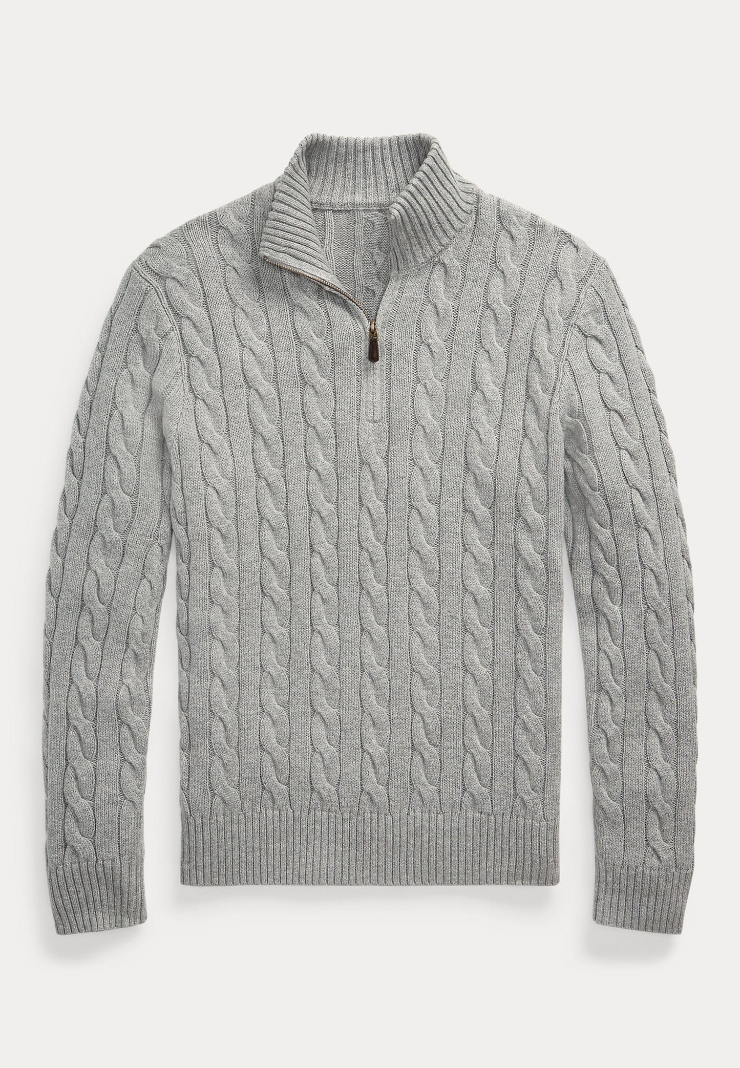 MEN QUARTER ZIP (GREY)