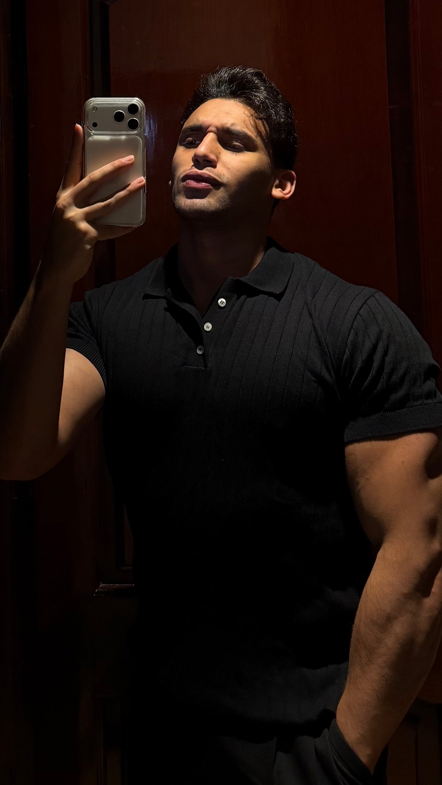 A PERFECT POLO (BLACK)