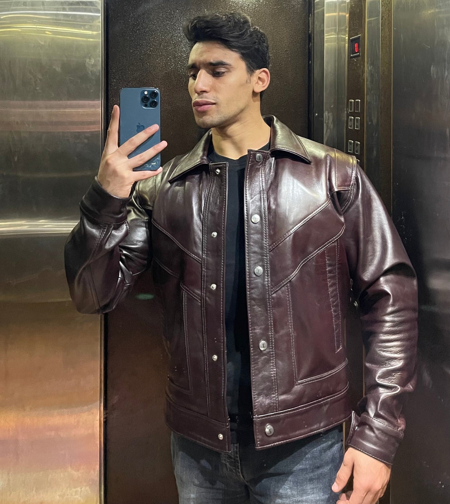 Z&I jacket (Burgundy)