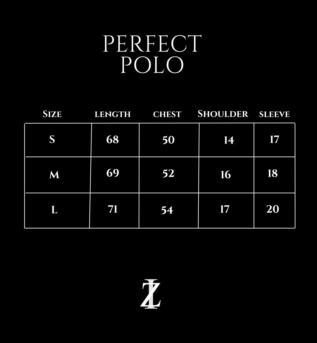 A PERFECT POLO (BLACK)