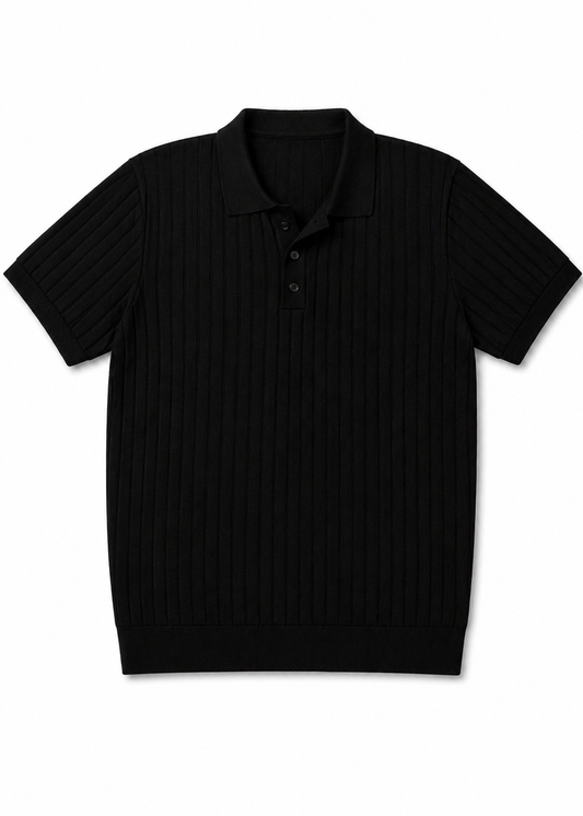 A PERFECT POLO (BLACK)