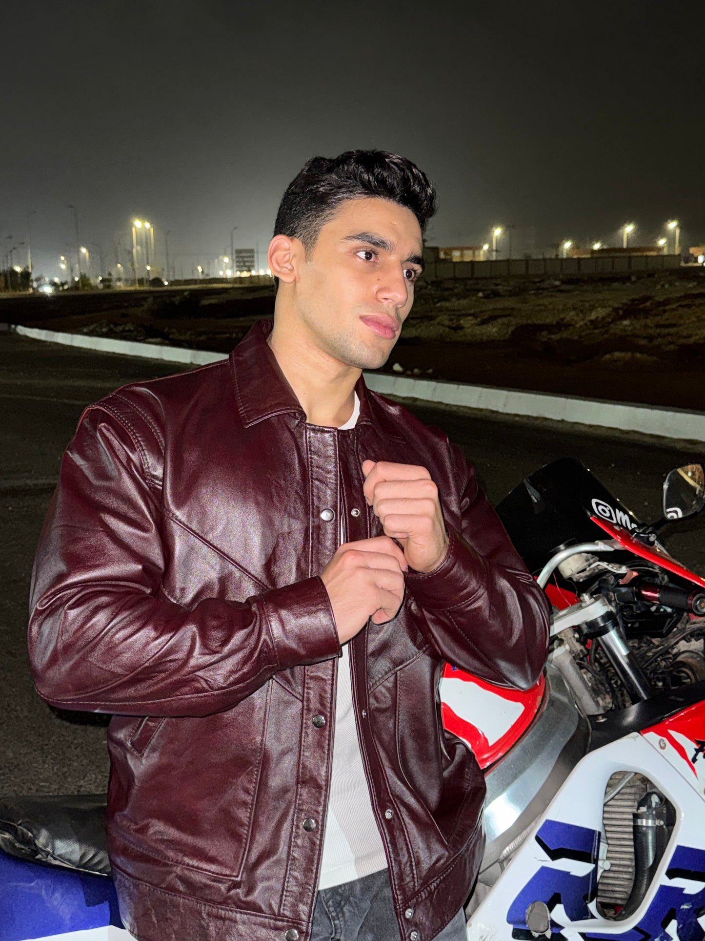 Z&I jacket (Burgundy)