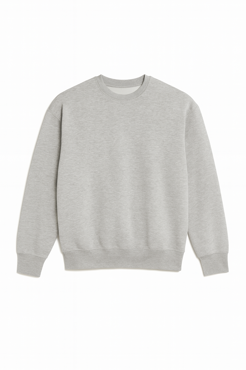 Cotton crewneck (grey)