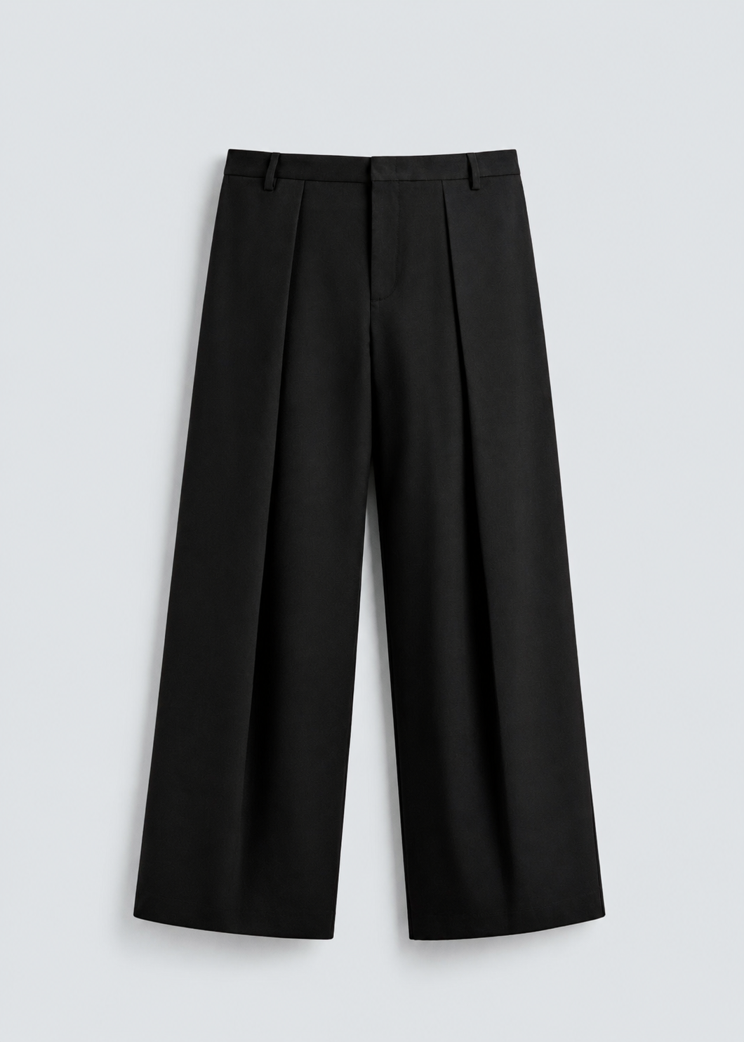 PLEATED TROUSERS